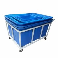 Xe đẩy thùng nhựa dung tích lớn