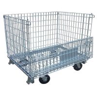 Lồng thép mạ kẽm cửa đóng mở