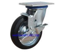Bánh xe M di động có khóa bánh đặc