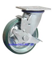 Bánh xe M di động có khóa nhựa PU