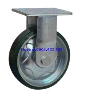 Bánh xe M cố định nhựa PU