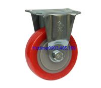 Bánh xe cố định đỏ