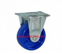 Bánh xe cố định xanh