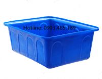 Thùng nhựa chữ nhật 100 lít (KT:85 x 65 x 31 mm)