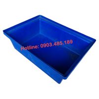 Thùng nhựa chữ nhật dung tích 30 lít (KT:640 x 450 x 160 mm)