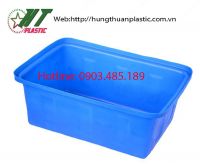 Thùng nhựa chữ nhật dung tích 650 lít(KT:1060 x 1060 x 660 mm)