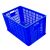 Thùng nhựa đựng hàng sóng nhựa hở 5 bánh xe HS0199
