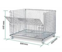 Lồng thép mạ kẽm WC - A3 ( KT : 800 x 600 x 640 mm )