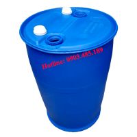 Thùng phuy nhựa làm phao bè ( KT : H 930 x Ø 585 mm )