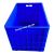 Thùng nhựa đặc sóng bít 8 bánh xe HS040 ( KT: 850 x 630 x 580 mm )