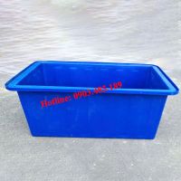 Thùng nhựa chữ nhật dung tích lớn 1000 lít thấp
