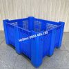 Thùng nhựa rỗng có rãnh nâng hạ ( kt: 1200 x 1000 x 635 mm ) - anh 1